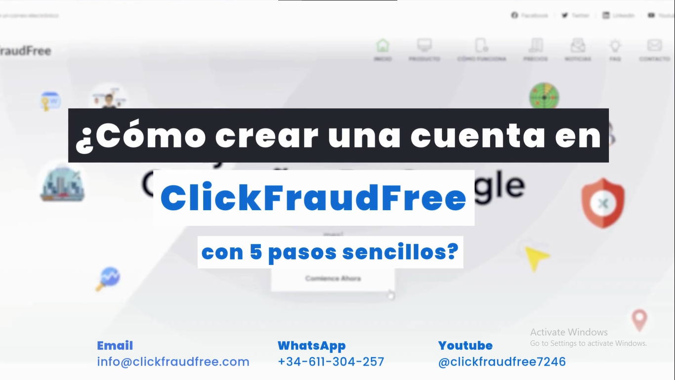 Tutorial de ClickFraudFree